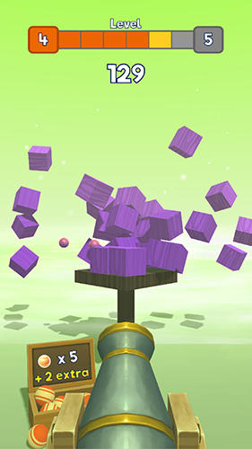 Gameplay of the Knock balls for Android phone or tablet.