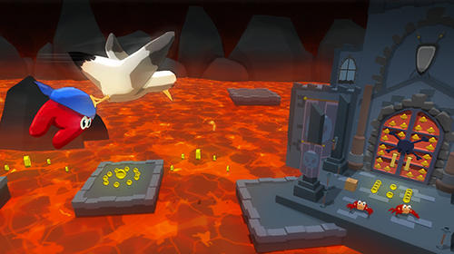 Gameplay of the Kraken land: 3D platformer adventures for Android phone or tablet.