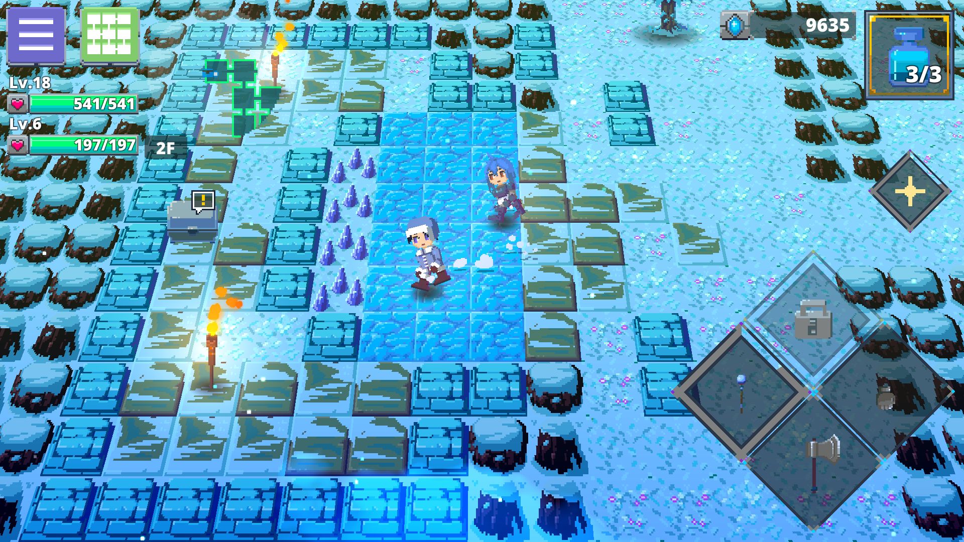 Gameplay of the Labyrinth Legend II for Android phone or tablet.