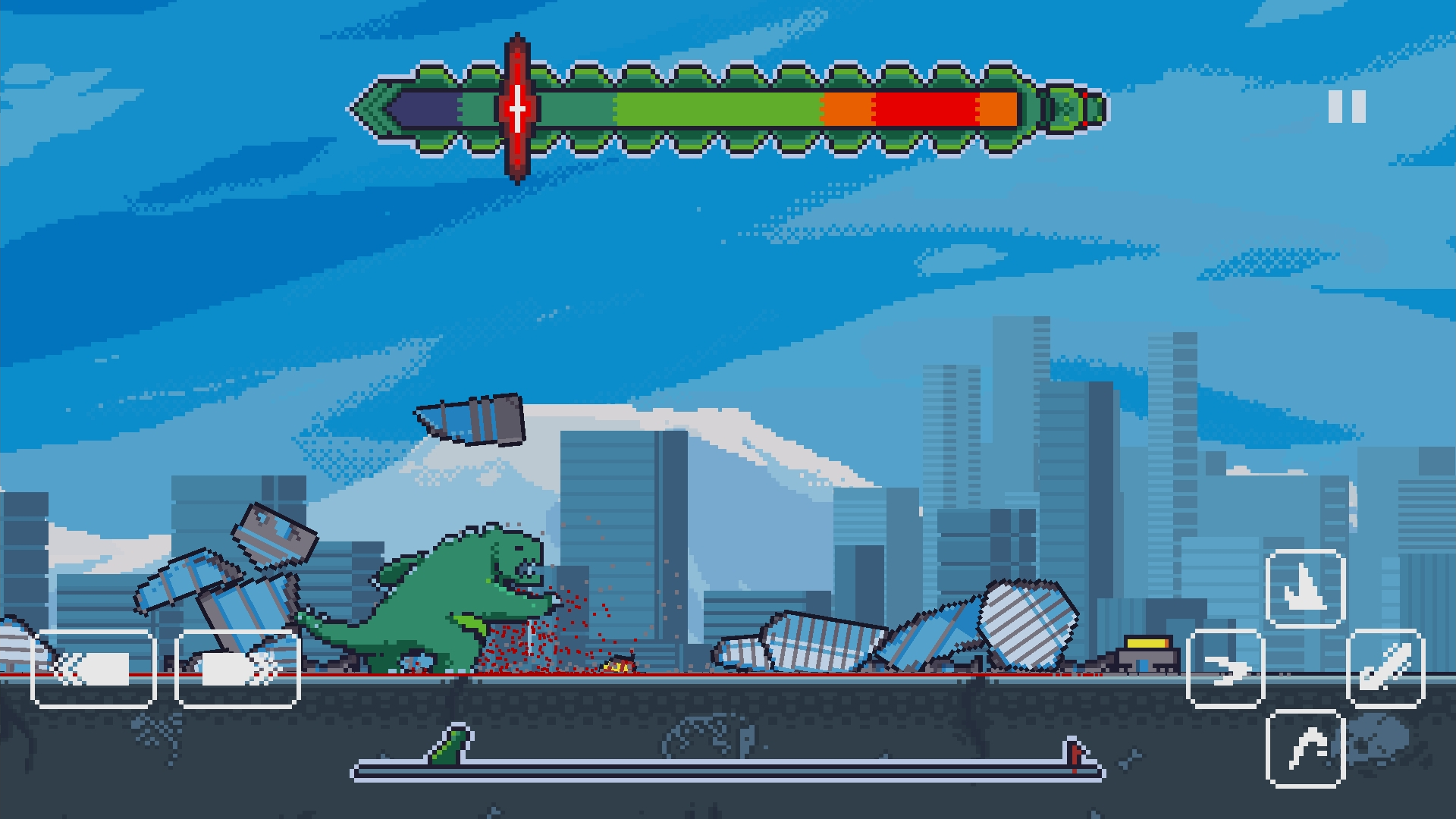 Gameplay of the Laser Lizard for Android phone or tablet.
