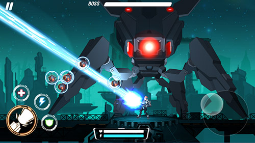 Gameplay of the Laser squad: The light for Android phone or tablet.