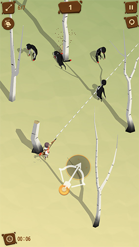 Gameplay of the Last arrows for Android phone or tablet.