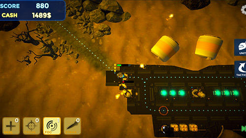 Gameplay of the Last convoy: Tower offense for Android phone or tablet.