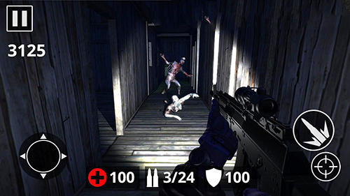 Gameplay of the Last dead Z day: Zombie sniper survival for Android phone or tablet.