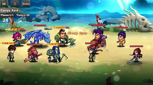 Gameplay of the Last legend: Fantasy RPG for Android phone or tablet.