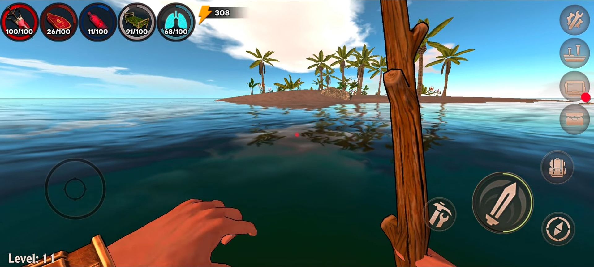 Gameplay of the Last Maverick: Raft Games Pro for Android phone or tablet.