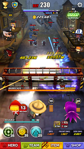 Gameplay of the Last zombie for Android phone or tablet.