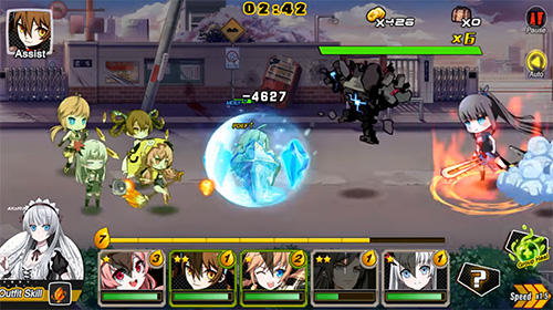 Gameplay of the Law of creation: A playable manga for Android phone or tablet.