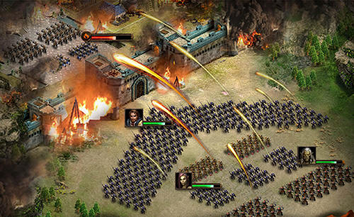 Gameplay of the League of lords for Android phone or tablet.
