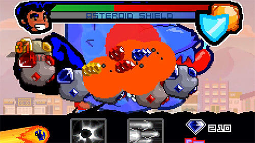 Gameplay of the Lee vs the asteroids for Android phone or tablet.