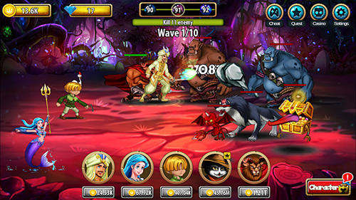 Gameplay of the Legacy Grimm: Tap for Android phone or tablet.