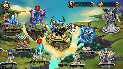 Full version of Android apk app Legend summoners for tablet and phone.