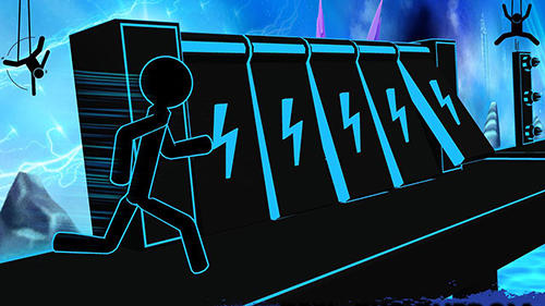 Gameplay of the Legendary stickman run for Android phone or tablet.