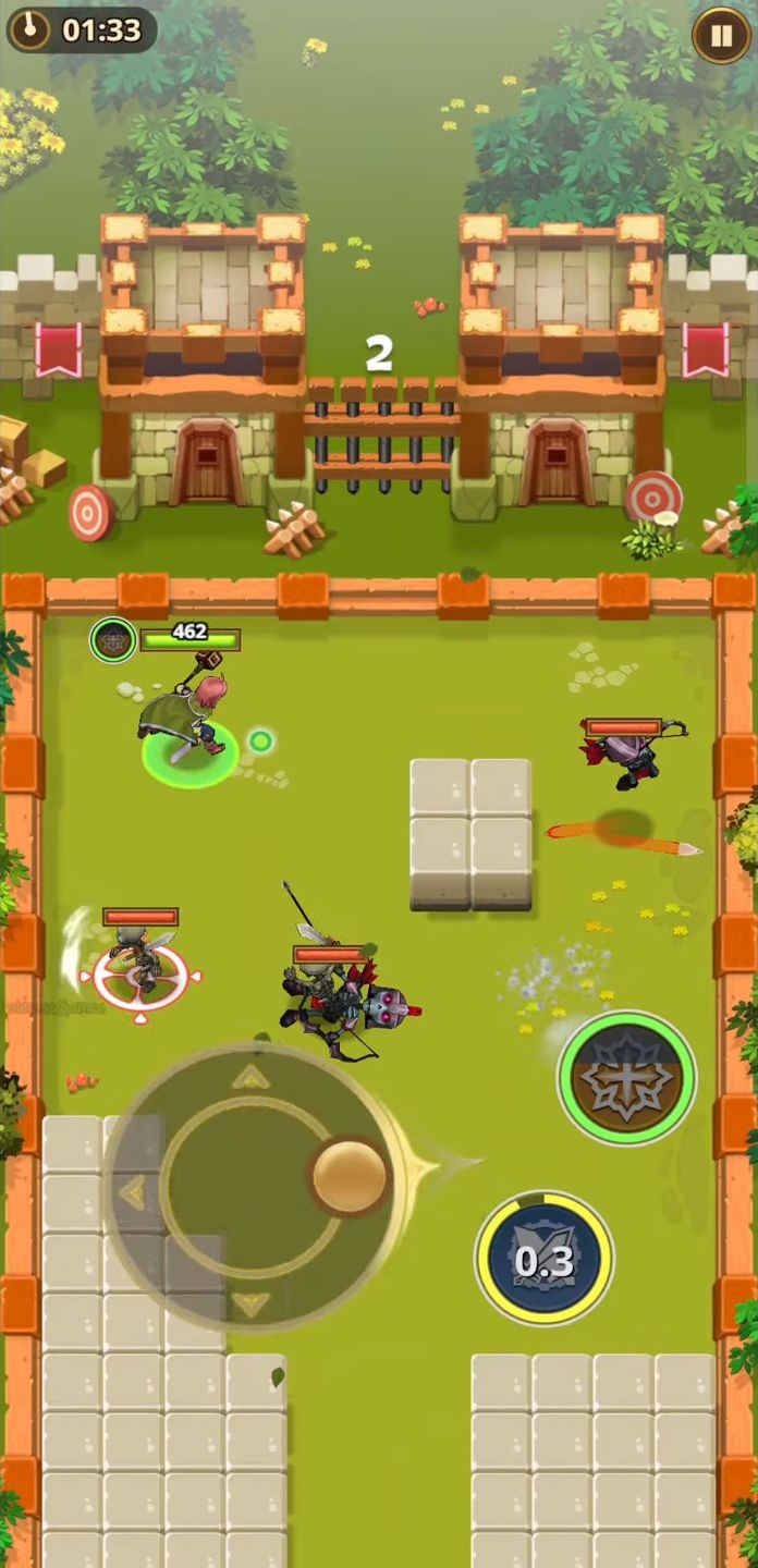 Gameplay of the Legends of Lunia for Android phone or tablet.