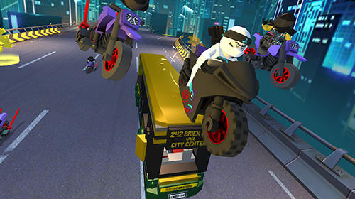 Gameplay of the LEGO Ninjago: Ride ninja for Android phone or tablet.