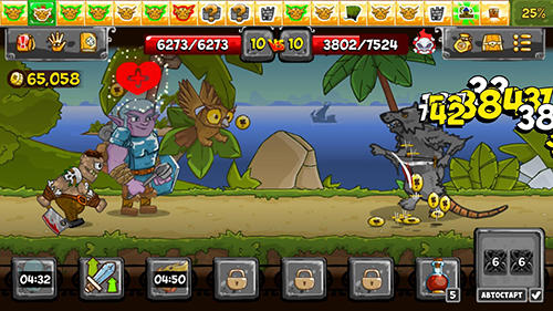 Gameplay of the Let's journey: Dragon hunters for Android phone or tablet.
