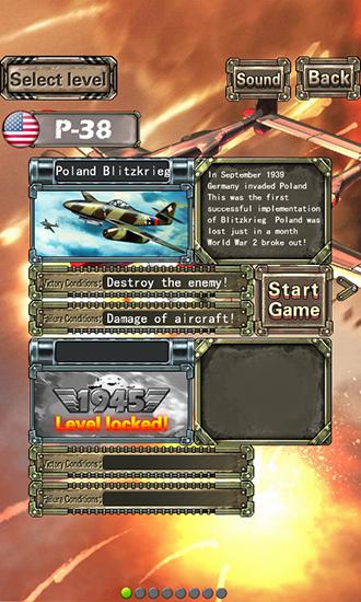 Full version of Android apk app Lighting fighter raid: Air fighter war 1949 for tablet and phone.
