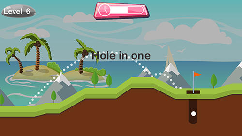 Gameplay of the Limitless golf for Android phone or tablet.