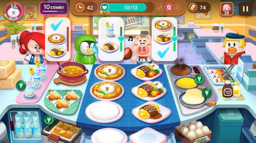 Gameplay of the Line chef for Android phone or tablet.