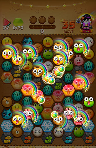Gameplay of the Line pop 2 for Android phone or tablet.