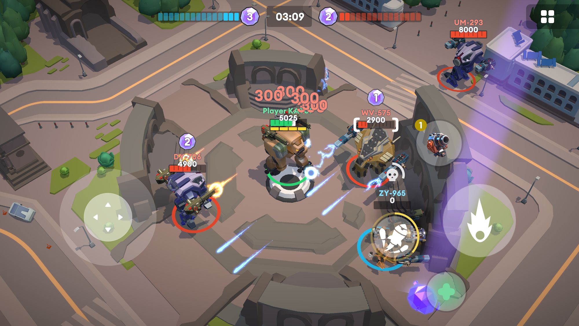 Gameplay of the Little Big Robots. Mech Battle for Android phone or tablet.