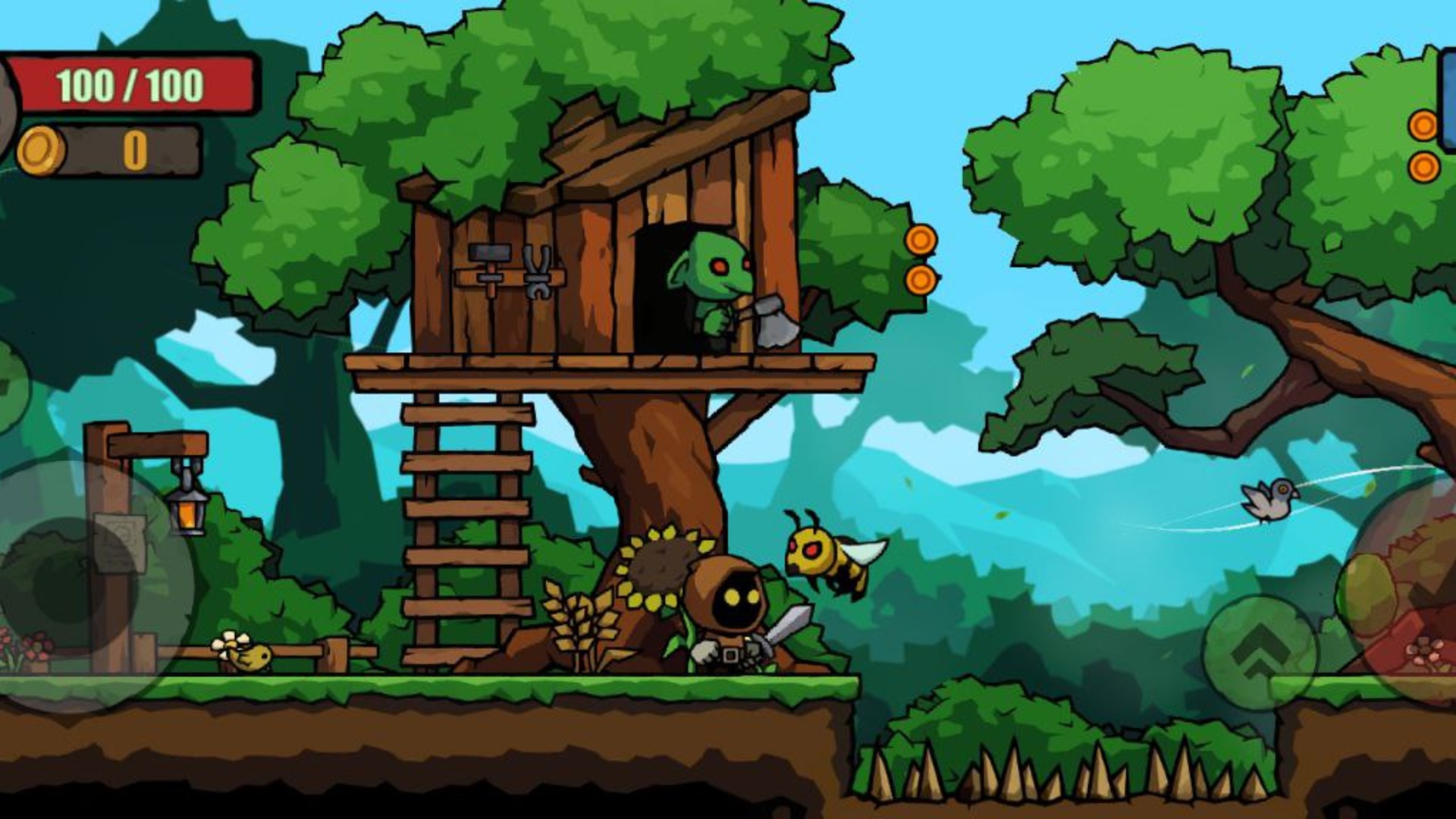 Gameplay of the Little Hero:Adventures for Android phone or tablet.