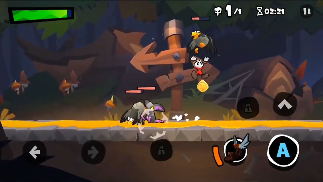 Gameplay of the Little Reaper for Android phone or tablet.