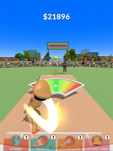 Gameplay of the Little Singham cricket for Android phone or tablet.