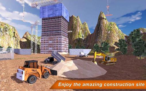 Full version of Android apk app Loader and dump truck hill sim 2 for tablet and phone.