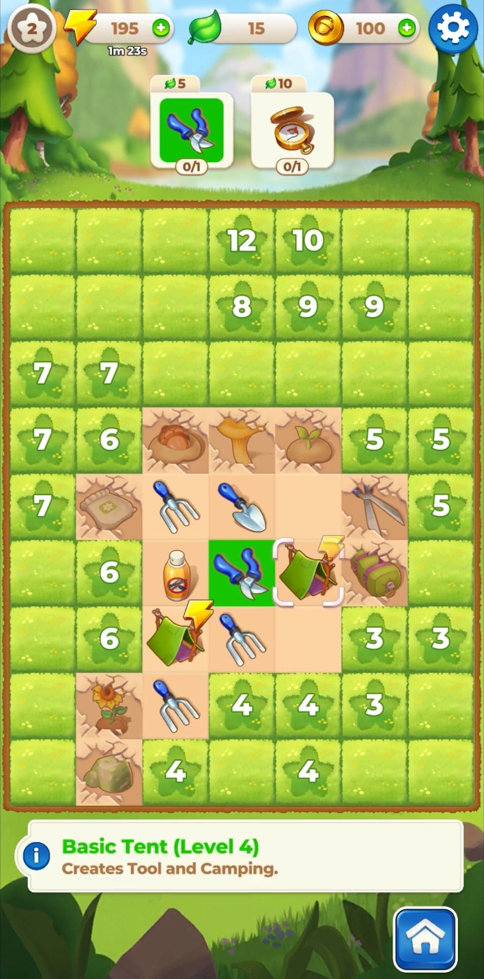 Gameplay of the Longleaf Valley for Android phone or tablet.
