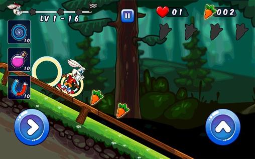 Full version of Android apk app Looney bunny skater for tablet and phone.