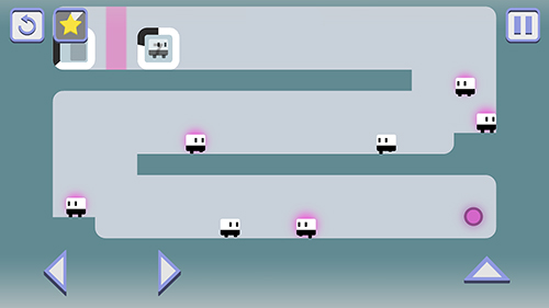 Gameplay of the Looper for Android phone or tablet.
