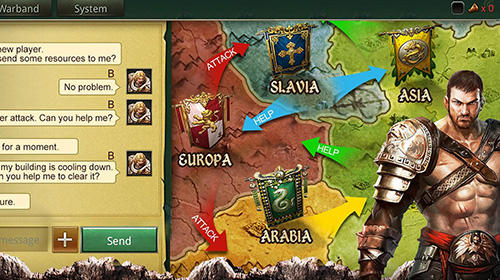 Gameplay of the Lords of conquest for Android phone or tablet.