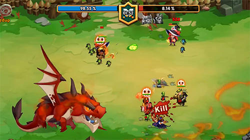 Gameplay of the Lords of dragons for Android phone or tablet.