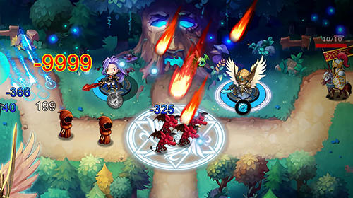 Gameplay of the Lords watch: Tower defense RPG for Android phone or tablet.