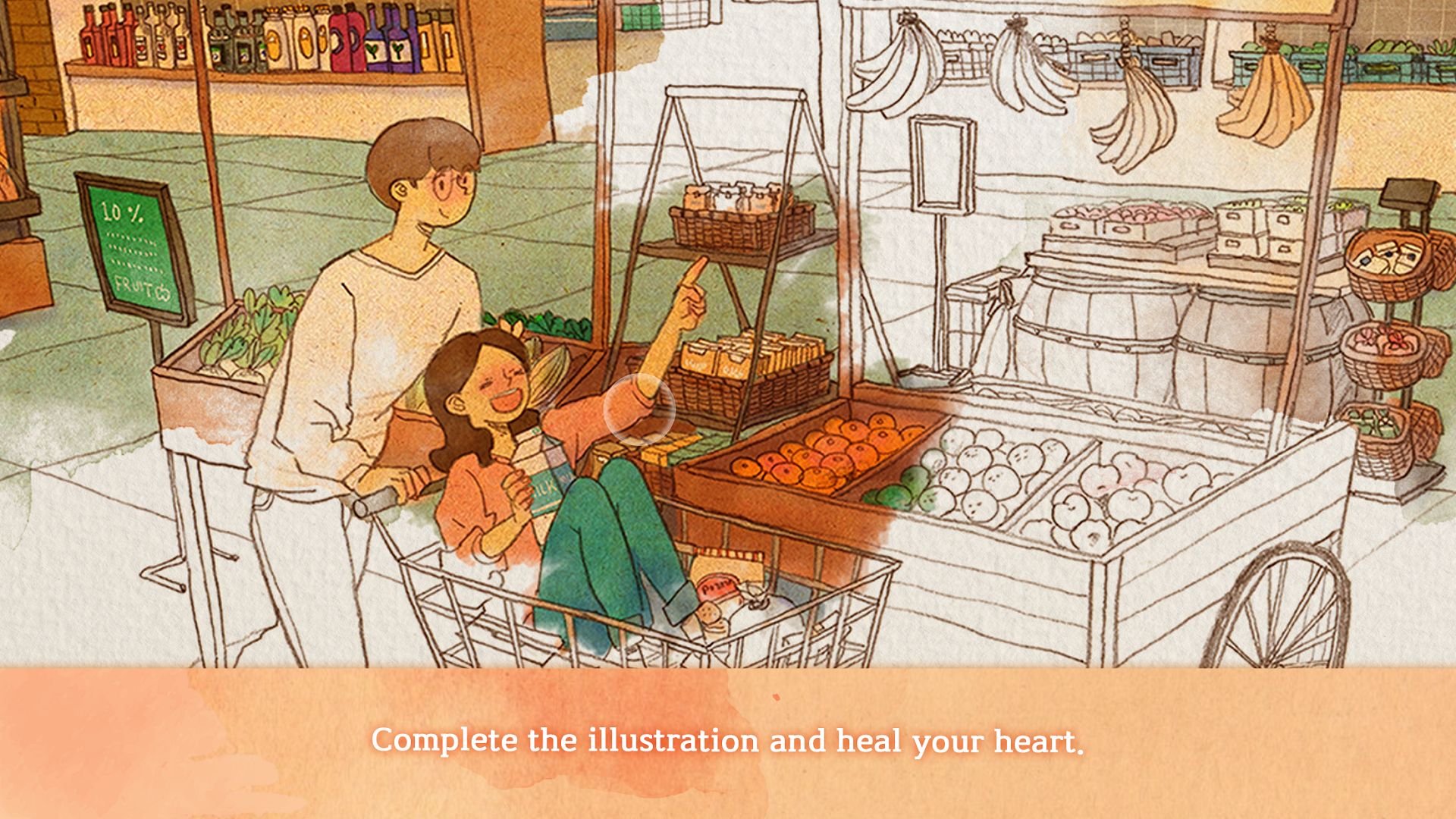 Gameplay of the Love is... in small things for Android phone or tablet.