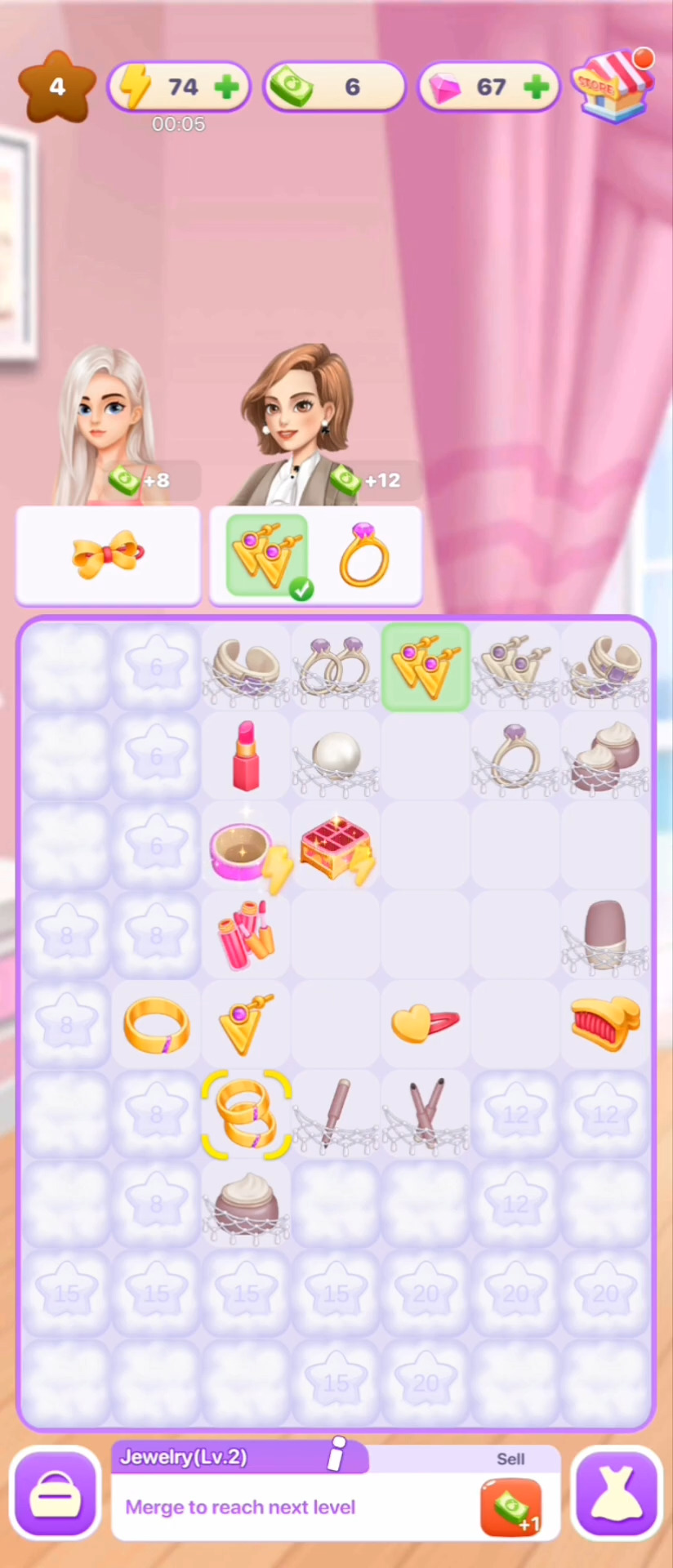 Gameplay of the Love Paradise - Merge Makeover for Android phone or tablet.