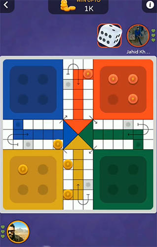 Gameplay of the Ludo game: New 2018 dice game, the star for Android phone or tablet.