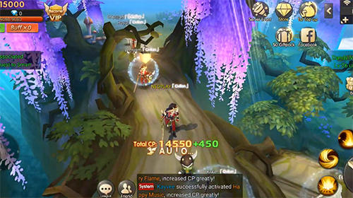 Gameplay of the Luna’s fate for Android phone or tablet.
