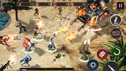 Gameplay of the M.A.D 8 for Android phone or tablet.