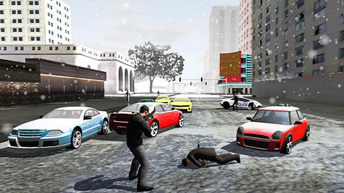 Gameplay of the Mad city 4: Winter snow edition for Android phone or tablet.