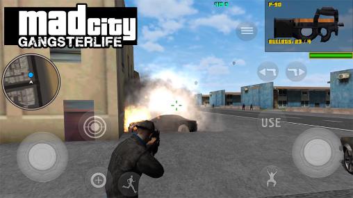 Full version of Android apk app Mad city: Gangster life for tablet and phone.