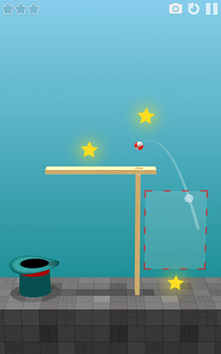 Gameplay of the Magic hat for Android phone or tablet.