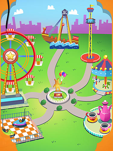Gameplay of the Magic park clicker for Android phone or tablet.
