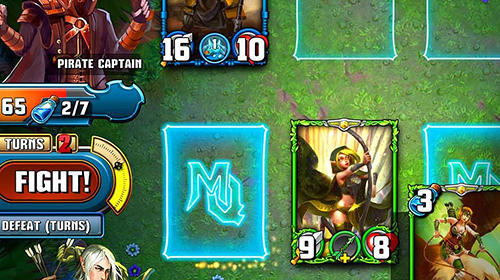Gameplay of the Magic quest: TCG for Android phone or tablet.