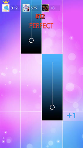 Gameplay of the Magic tiles 3 for Android phone or tablet.