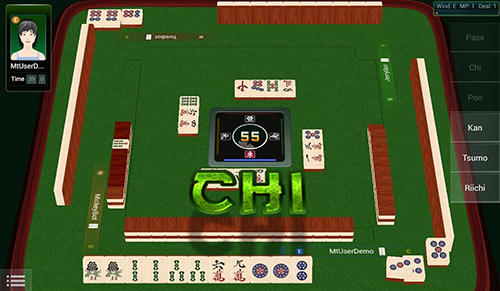 Gameplay of the Mahjong time for Android phone or tablet.