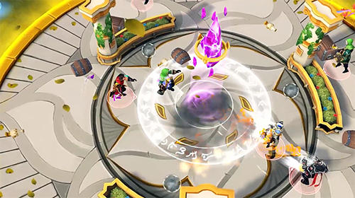 Gameplay of the Manastorm: Arena of legends for Android phone or tablet.