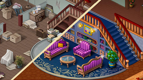 Gameplay of the Mansion blast for Android phone or tablet.