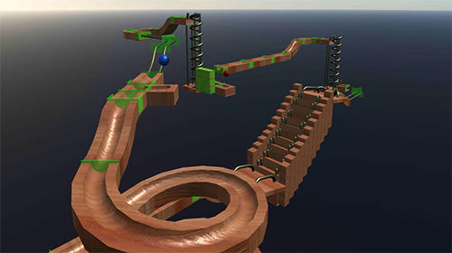 Gameplay of the Marble run for Android phone or tablet.